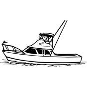 Your Boat Name Embroidered onto any garment